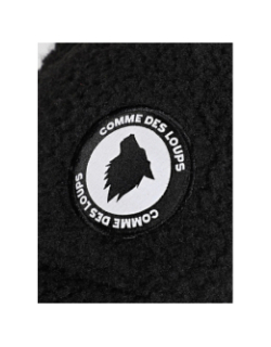 Casquette sherpa noir - Comme Des Loups