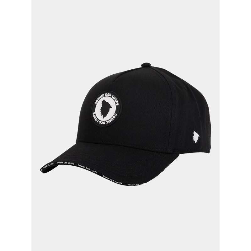 Casquette logo badge noir homme - Comme Des Loups