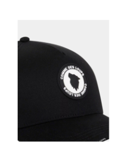 Casquette logo badge noir homme - Comme Des Loups