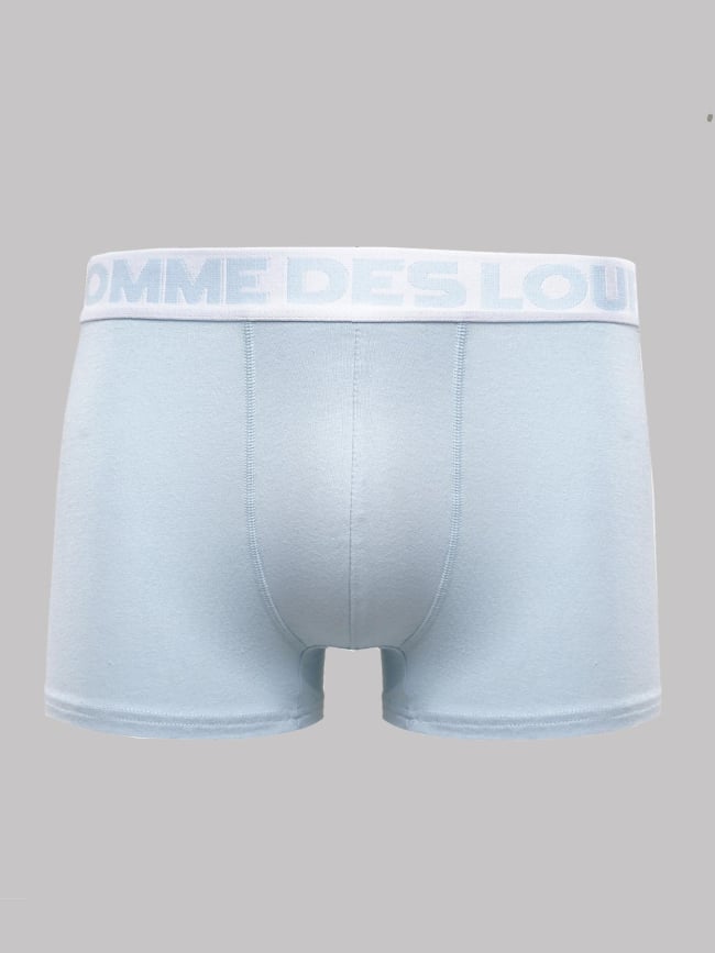 Pack de 3 boxers noir gris et bleu homme - Comme Des Loups