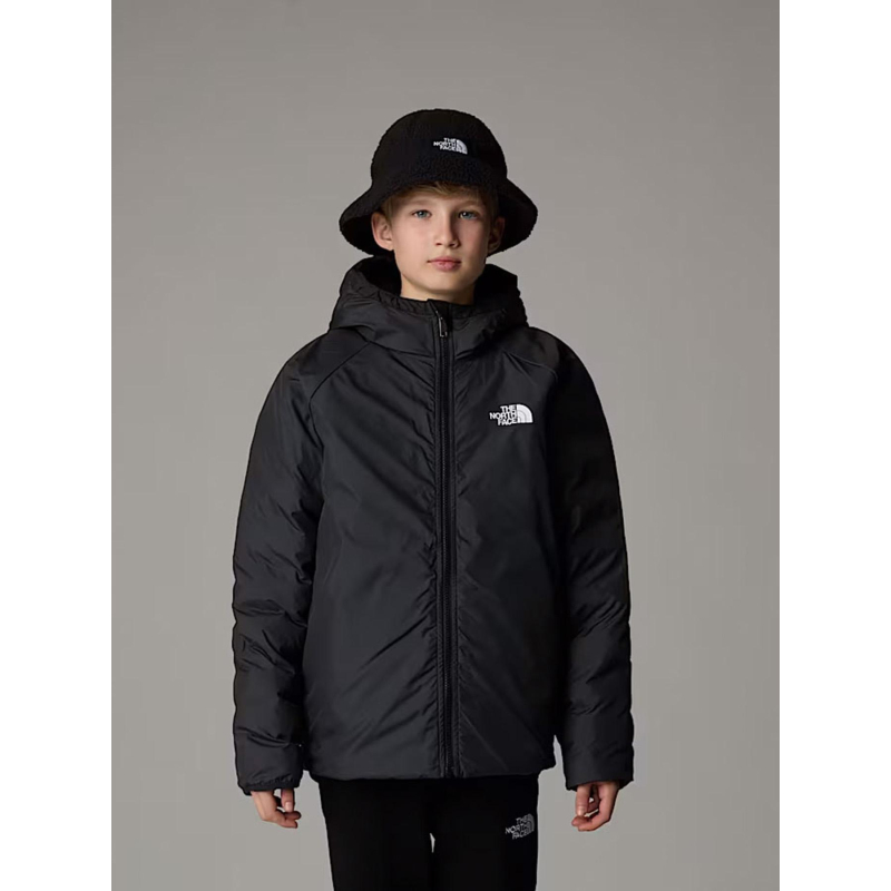 Doudoune réversible perrito noir enfant The North Face wimod