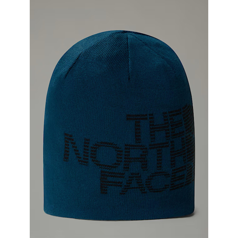 Bonnet réversible highline bleu ou noir - The North Face