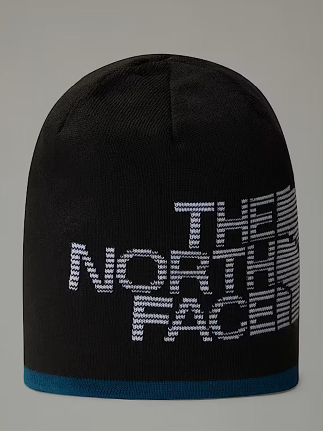 Bonnet réversible highline bleu ou noir - The North Face
