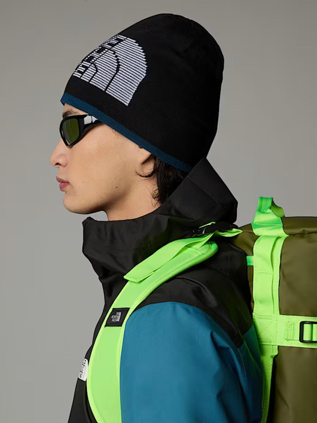 Bonnet réversible highline bleu ou noir - The North Face