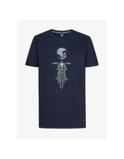 T-shirt à manches courtes riders bleu homme - Petrol Industries