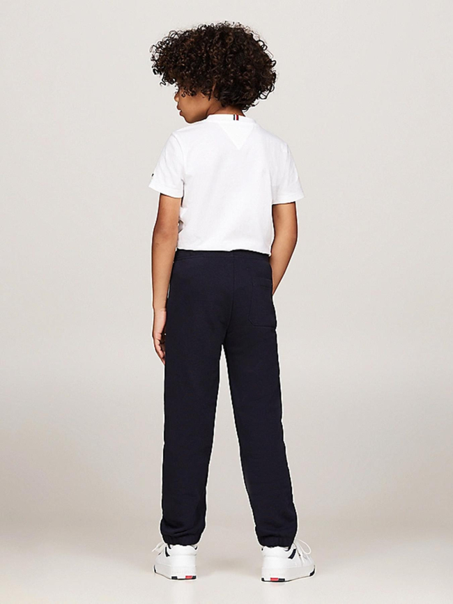 Pantalon de Jogging logo puff print bleu marine enfant - Tommy Hilfiger
