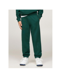 Pantalon de Jogging uni timeless vert enfant - Tommy Hilfiger