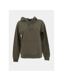 Sweat à capuche s-solene kaki femme - Teddy Smith
