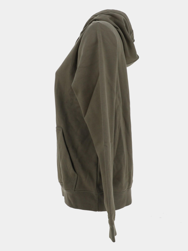 Sweat à capuche s-solene kaki femme - Teddy Smith