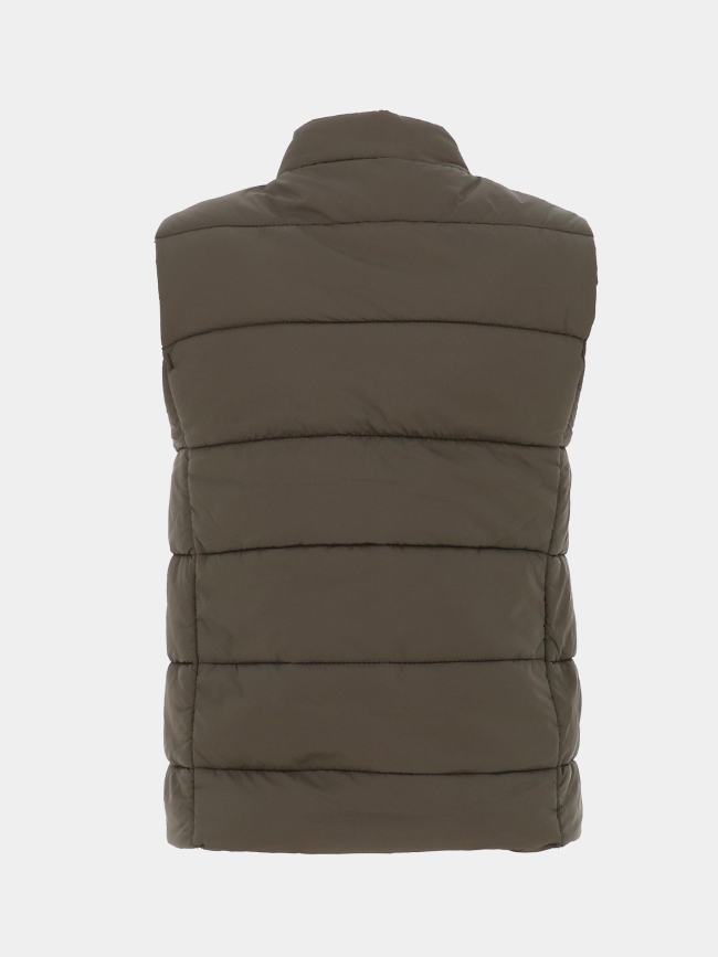 Doudoune sans manche tessy kaki femme - Teddy Smith