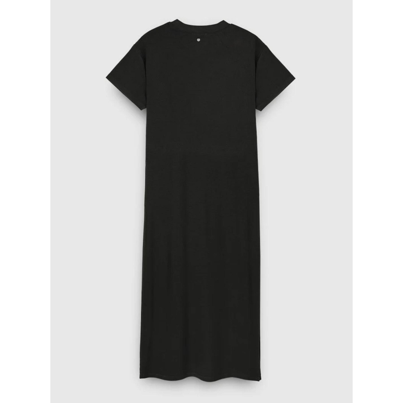 Robe longue fendue deva noir femme Teddy Smith wimod