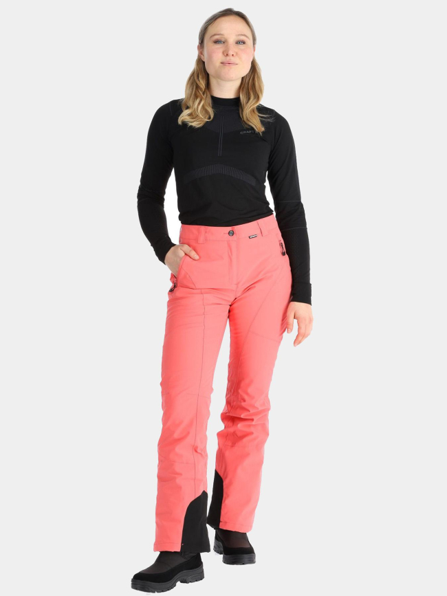 Pantalon de ski freyung rose femme - Icepeak