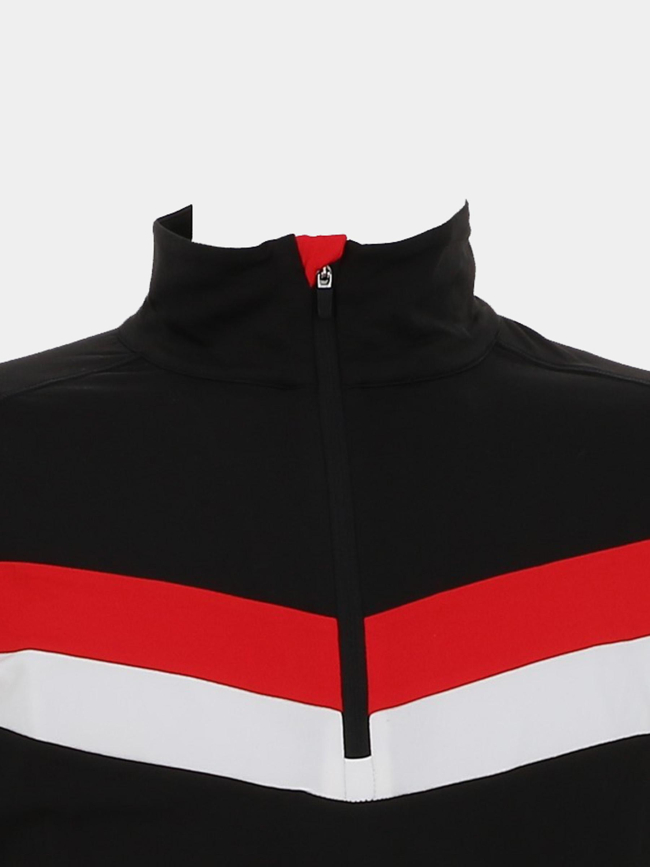 Haut à col zippé fenner noir homme - Icepeak