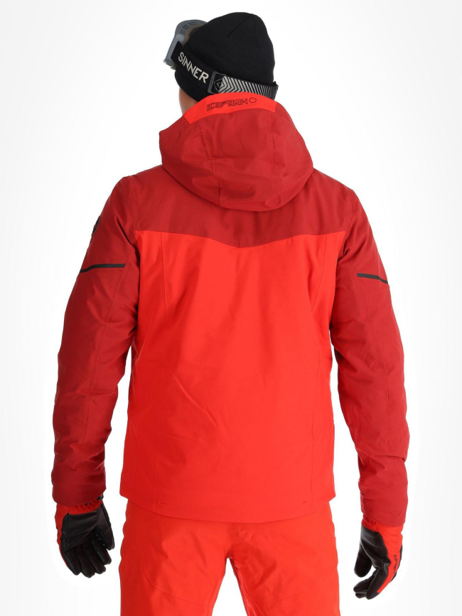 Veste de ski frisco rouge homme - Icepeak
