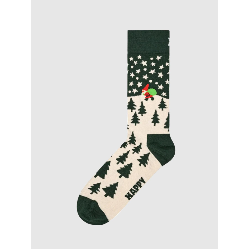 Chaussettes santa on the way vert - Happy Socks