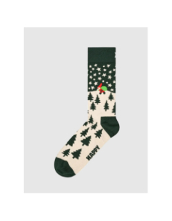 Chaussettes santa on the way vert - Happy Socks