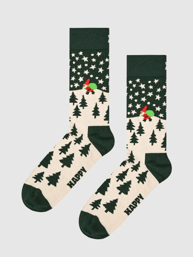 Chaussettes santa on the way vert - Happy Socks
