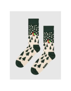 Chaussettes santa on the way vert - Happy Socks