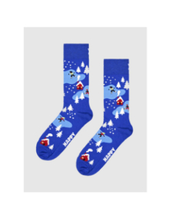 Chaussettes winter night bleu - Happy Socks