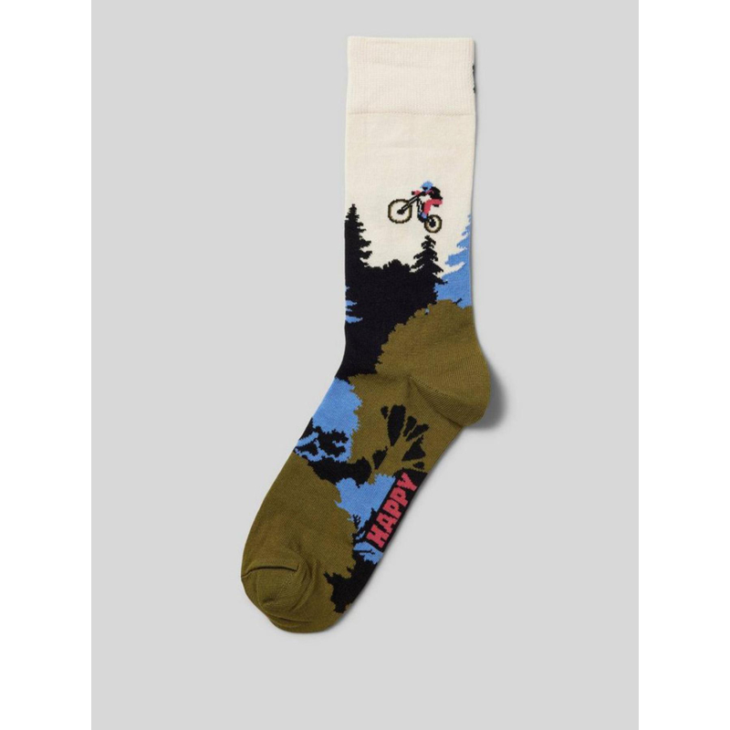 Chaussettes moutain bike multicolore - Happy Socks