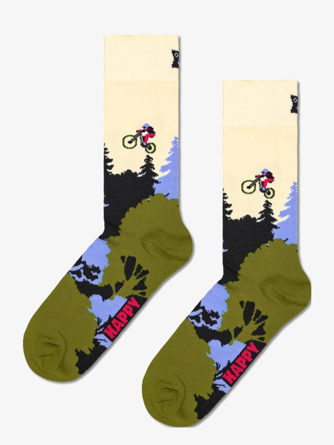 Chaussettes moutain bike multicolore - Happy Socks