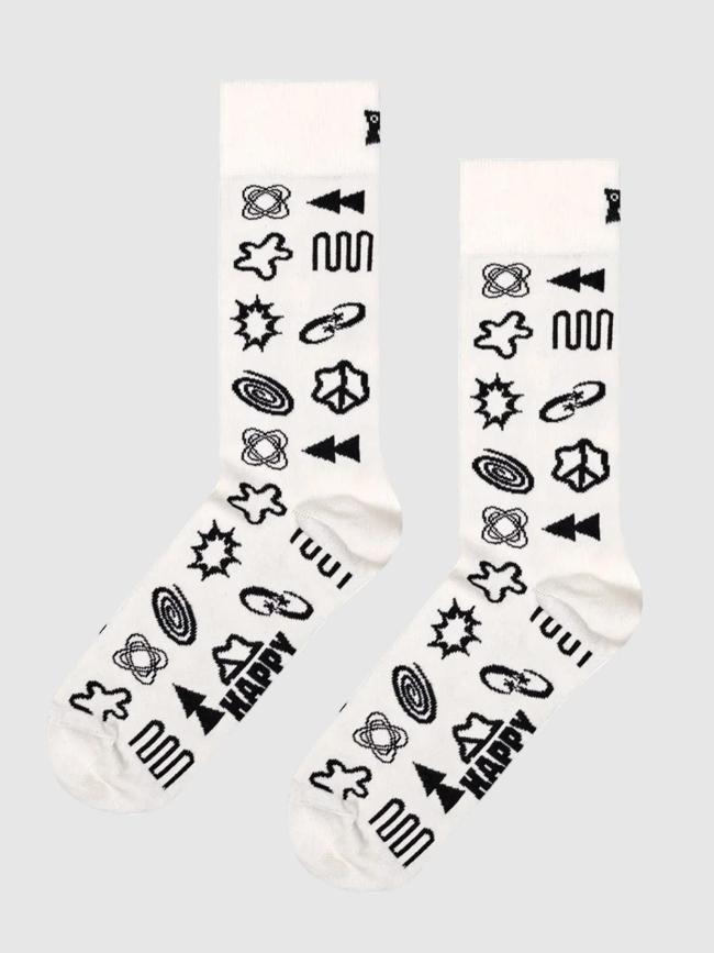 Chaussettes techy blanc - Happy Socks