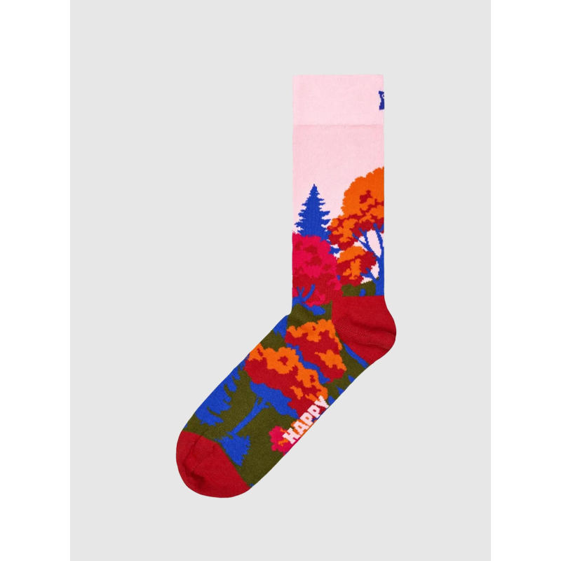 Chaussettes automne rose - Happy Socks