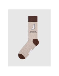 Chaussettes sockless marron - Happy Socks
