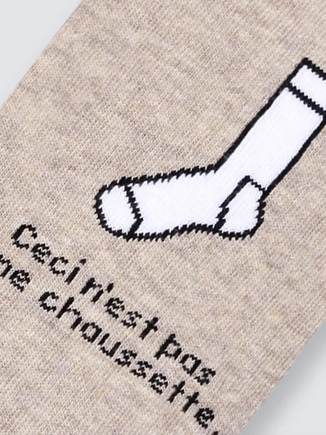 Chaussettes sockless marron - Happy Socks