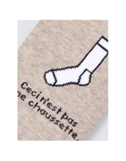 Chaussettes sockless marron - Happy Socks