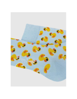 Chaussettes canard jaune bleu - Happy Socks