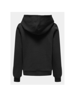Sweat à capuche kognoomi noir fille - Only