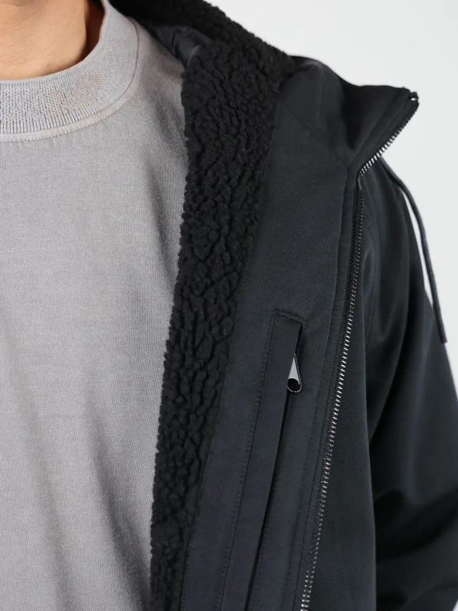 Parka doublé sherpa joao noir homme - Oxbow