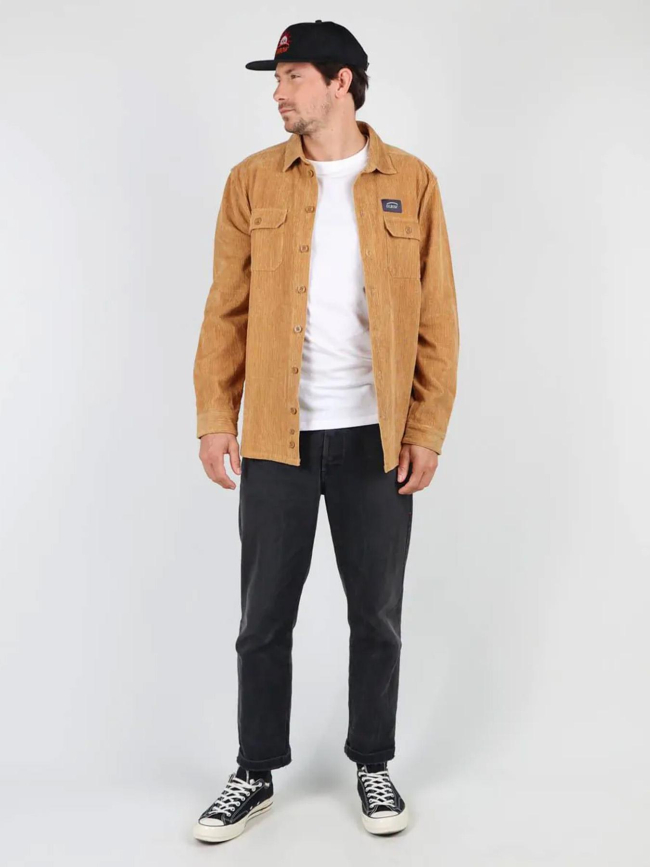 Surchemise velours beige homme - Oxbow