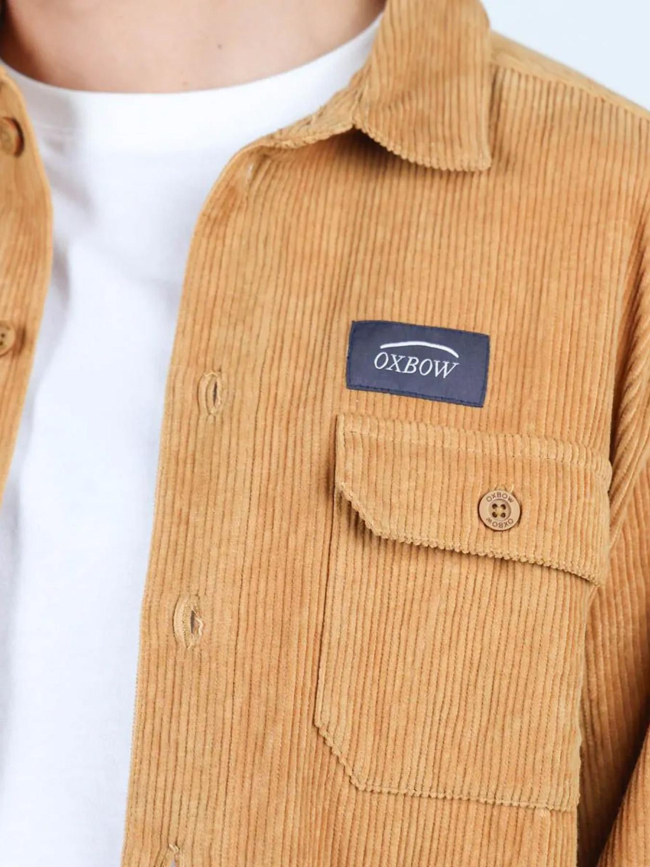 Surchemise velours beige homme - Oxbow