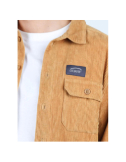 Surchemise velours beige homme - Oxbow