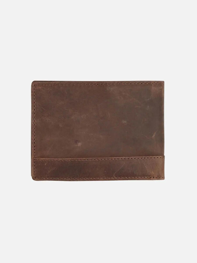 Portefeuille en cuir freetz marron homme - Oxbow