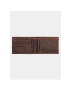 Portefeuille en cuir freetz marron homme - Oxbow