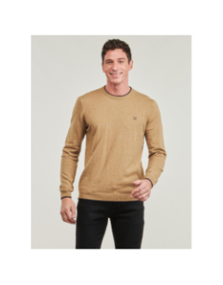 Pull essentiel col rond beige homme - Oxbow