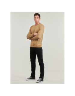 Pull essentiel col rond beige homme - Oxbow