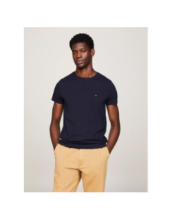 T-shirt core bleu marine homme - Tommy Hilfiger