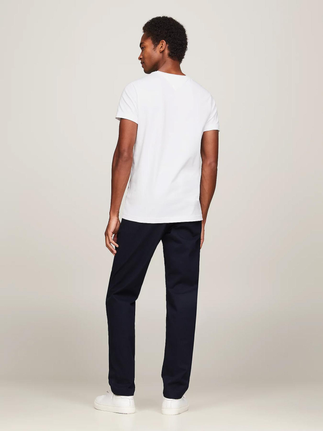 T-shirt core slim blanc homme - Tommy Hilfiger