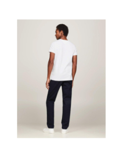 T-shirt core slim blanc homme - Tommy Hilfiger