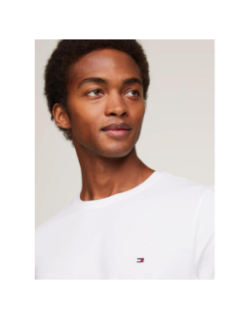T-shirt core slim blanc homme - Tommy Hilfiger
