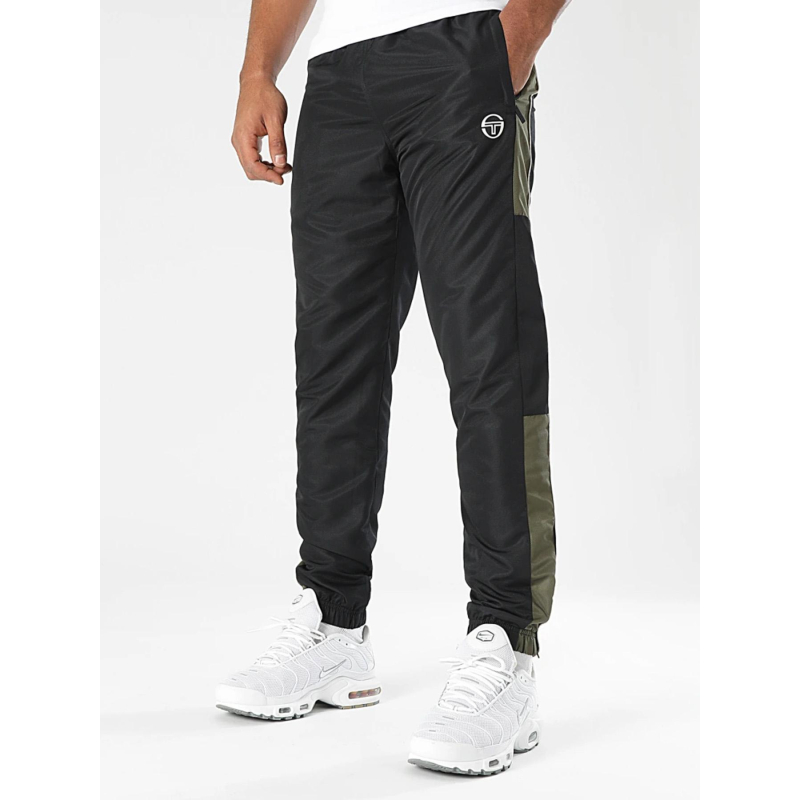 Pantalon de survêtement abita noir et kaki homme - Sergio Tacchini