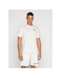T-shirt manches courte bold écru homme - Sergio Tacchini