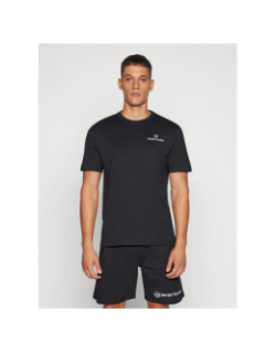 T-shirt manches courtes bold bleu marine homme - Sergio Tacchini