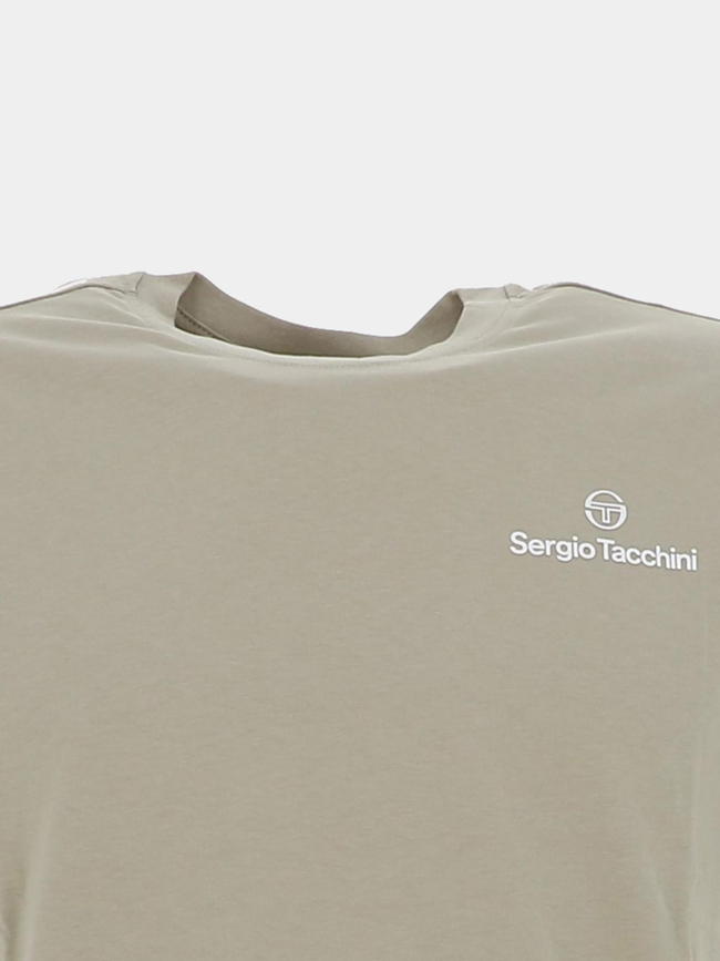 T-shirt manches courtes bold vert clair homme - Sergio Tacchini