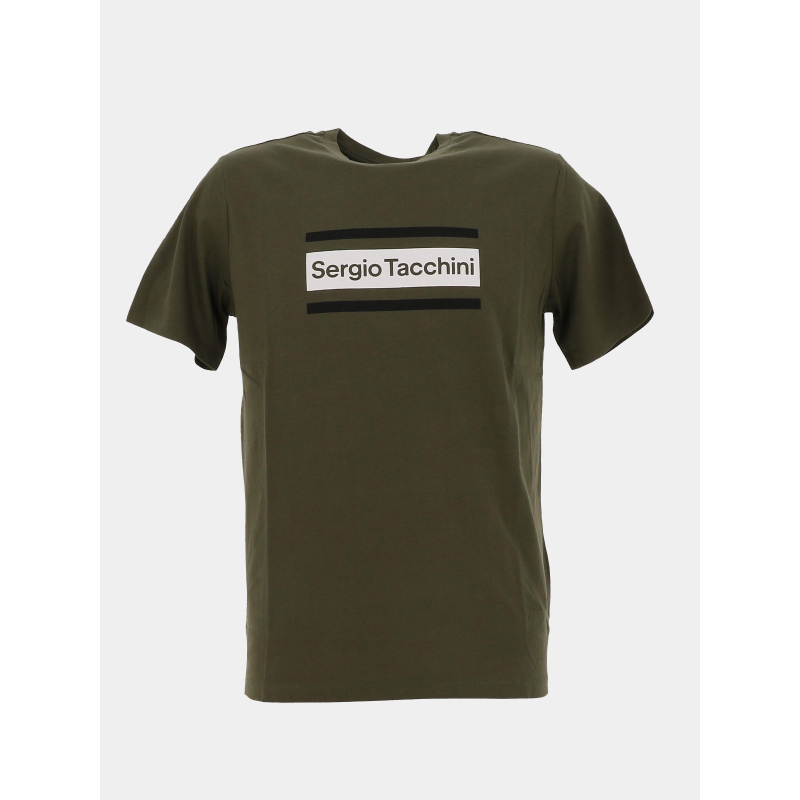 T-shirt à manches courtes lared kaki homme - Sergio Tacchini