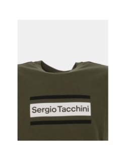 T-shirt à manches courtes lared kaki homme - Sergio Tacchini